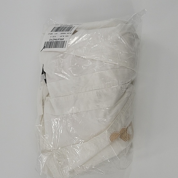 Madewell Annamarie Mini Dress in white size 6 NWT NL107 - Picture 10 of 11